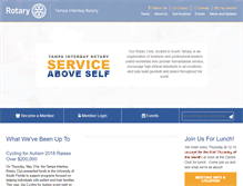 Tablet Screenshot of interbayrotary.org